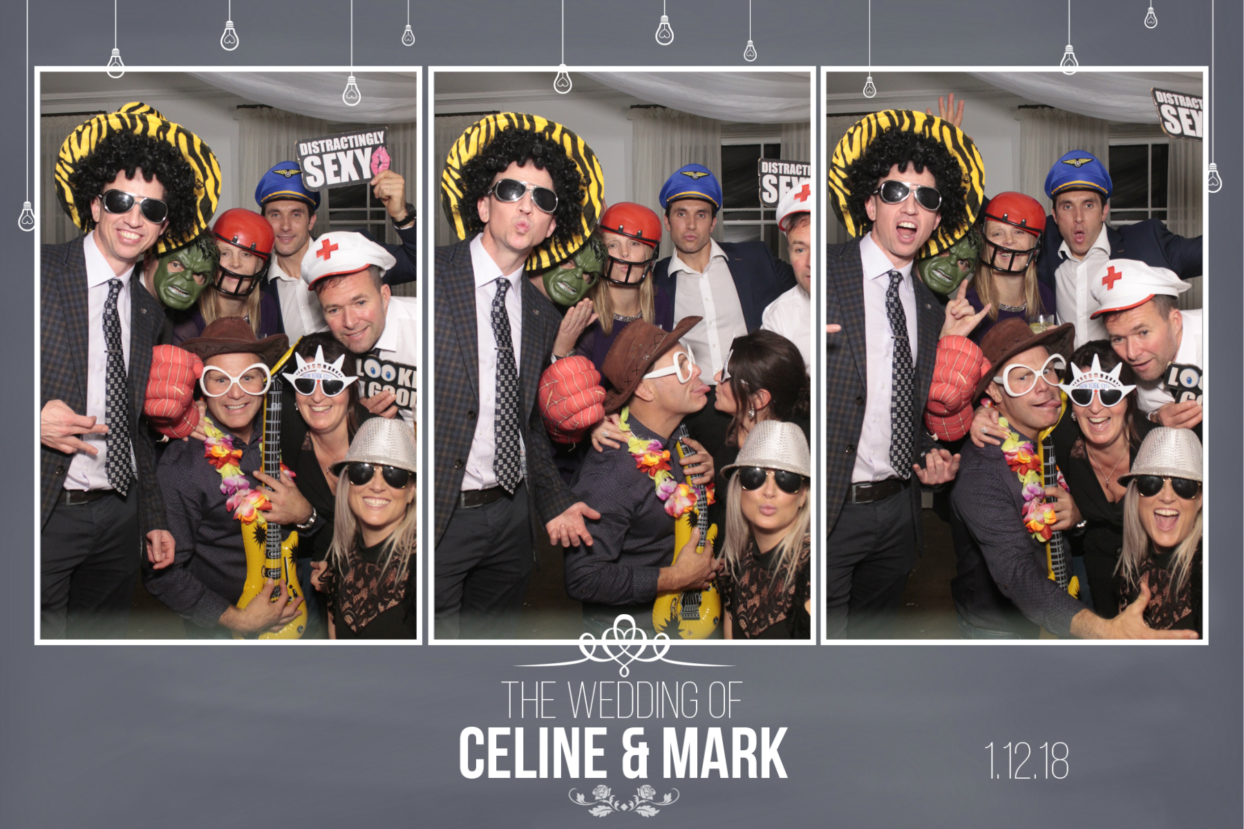 Mark and Celine's Wedding | View more photos from the event at gallery.myphotoboothexperience.co.uk/u/MyPhotoBoothExperienceLtd/Mark-and-Celines-Wedding